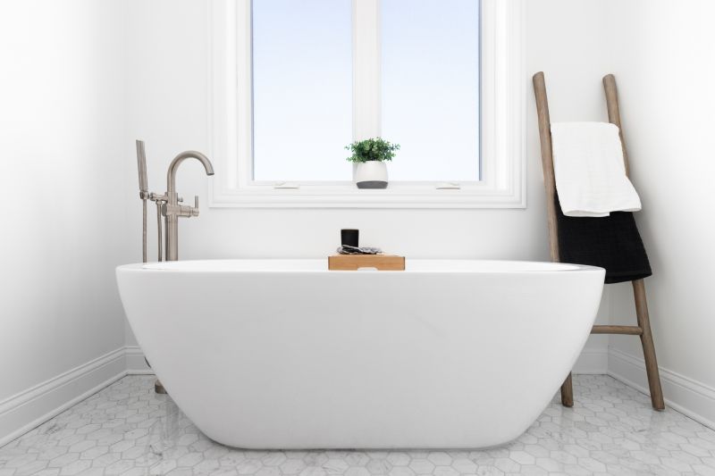 Contemporary Corner Tub